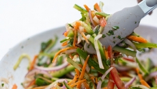 Sliced Punjabi Salad 